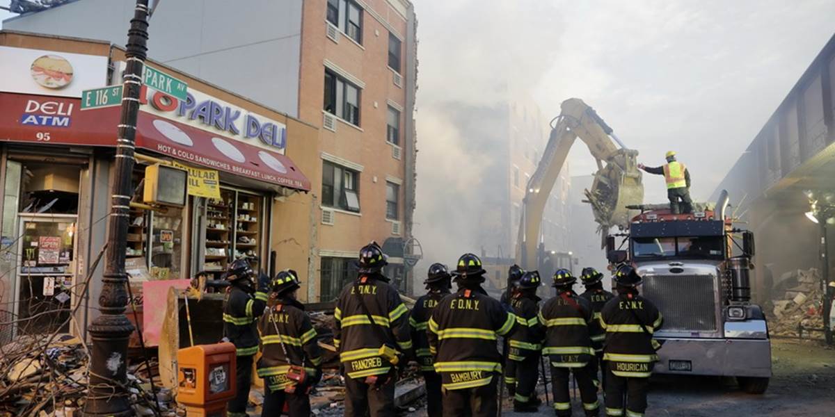 Výbuch plynu na Manhattane má už osem obetí