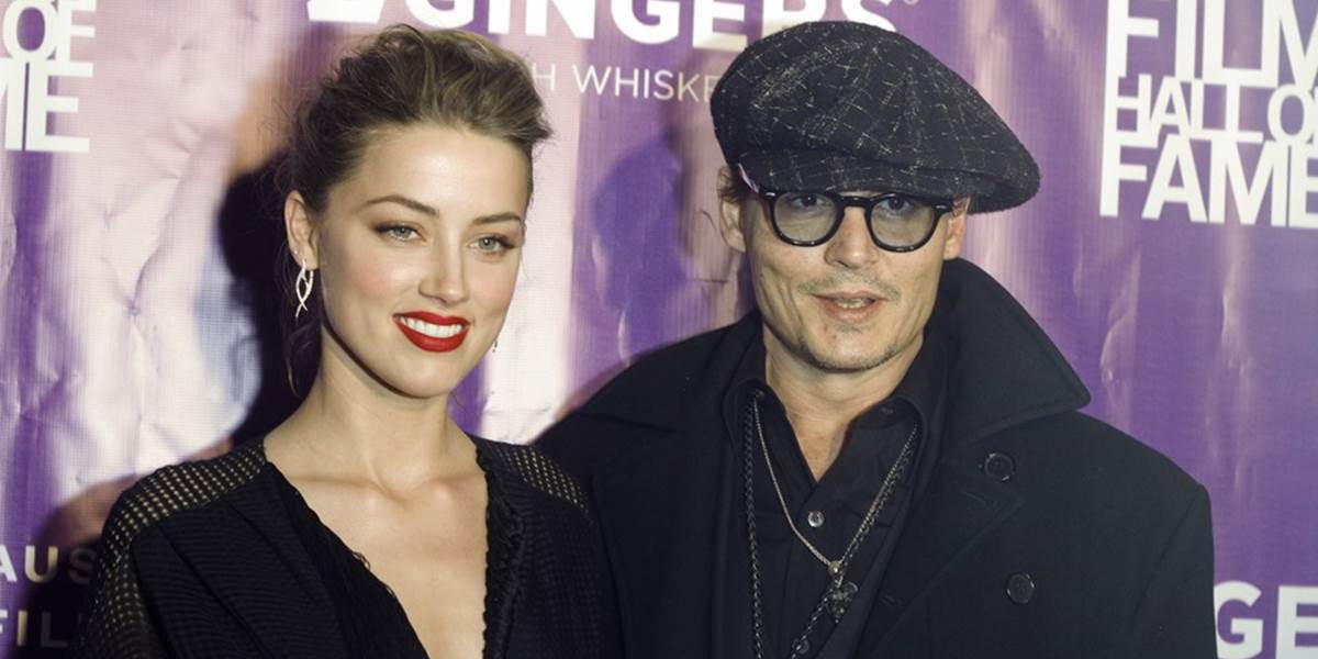 Johnny Depp a Amber Heard oslavovali zásnuby