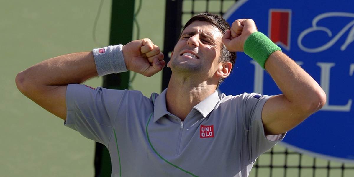ATP: Djokovič vyzve Federera vo finále turnaja v Indian Wells
