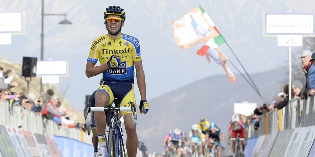 Contador triumfoval v 5. etape cyklistických pretekov Tirreno Adriatico, je blízko celkového prvenstva