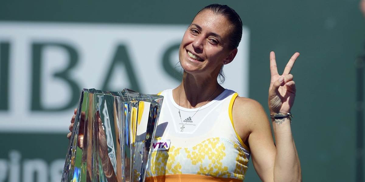 WTA Indian Wells: Pennettová víťazkou turnaja, vo finále sfúkla Radwaňskú