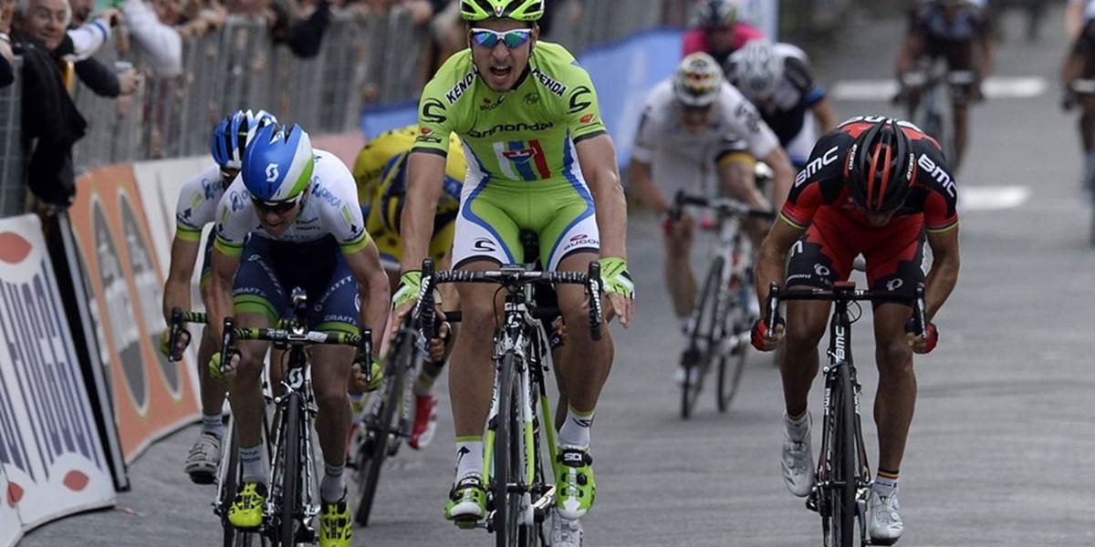 Sagan finišoval tretí v etape na Tirreno - Adriatico