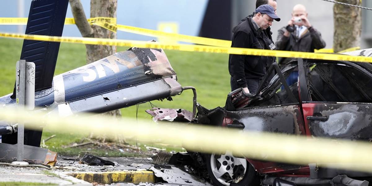 Havária vrtuľníka v Seattli si vyžiadala najmenej dvoch mŕtvych