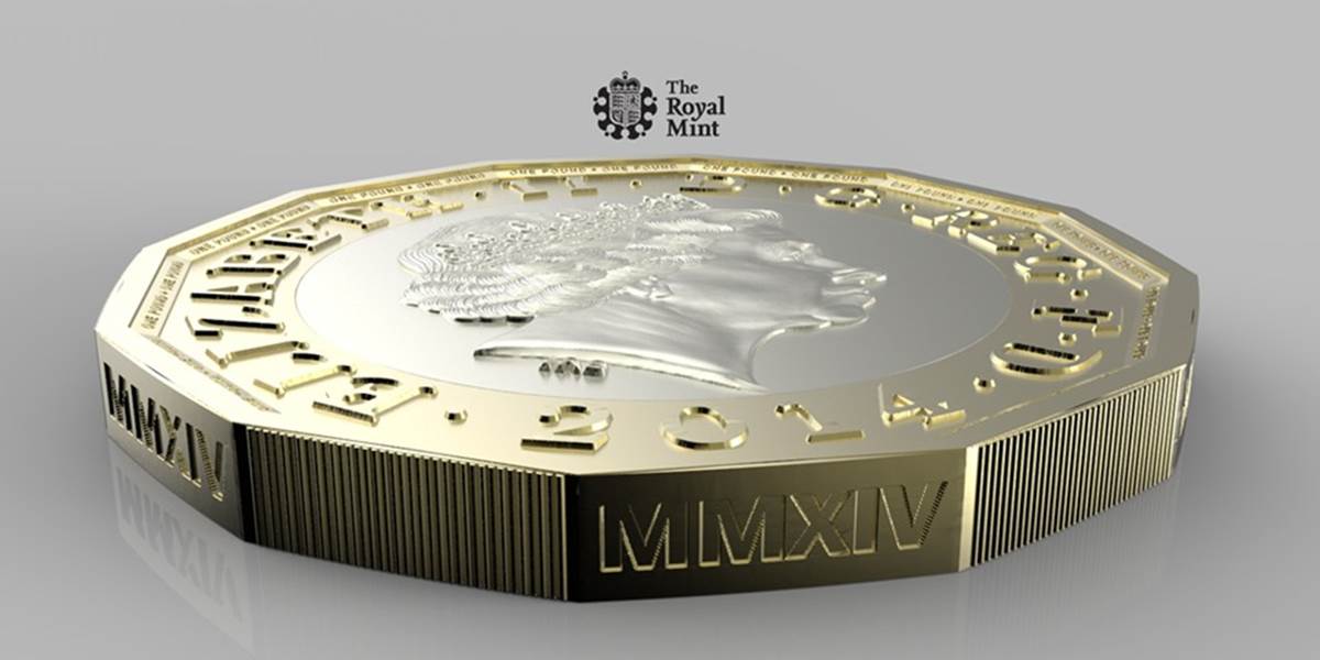 Británia v roku 2017 zavedie novú a bezpečnejšiu jednolibrovú mincu