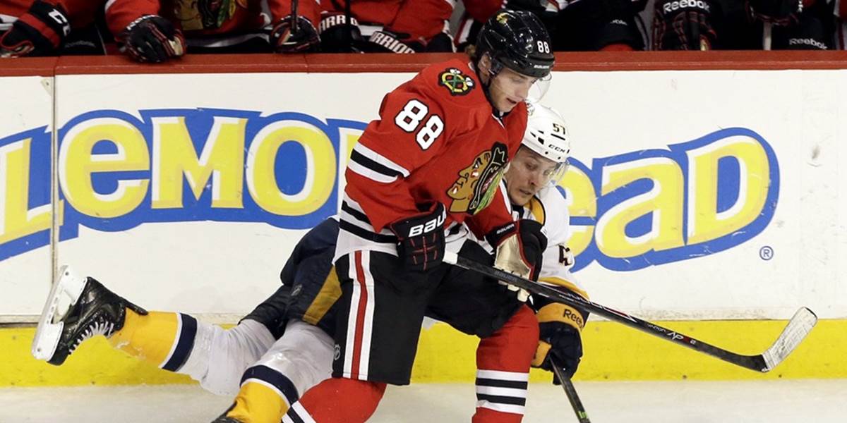 NHL: Patrick Kane bude chýbať Chicagu tri týždne