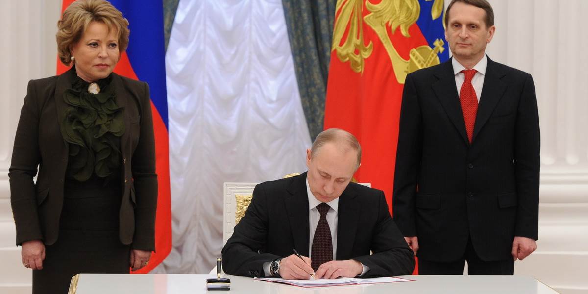 Situácia na Ukrajine: Putin dokončil pripojenie Krymu k Ruskej federácii