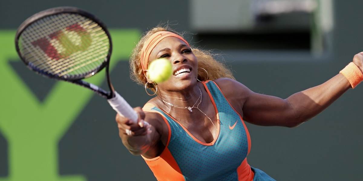 WTA Miami: Serena Williamsová a Šarapovová do 3. kola