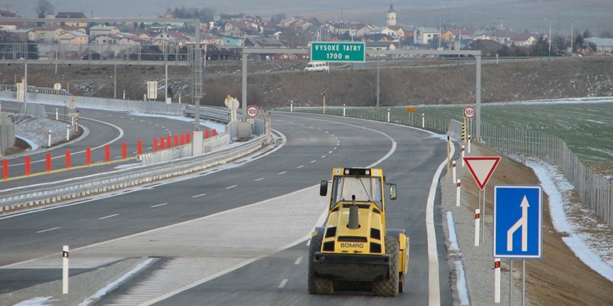 Diaľničiari plánujú pokračovať vo výstavbe R1 na Ružomberok v roku 2016