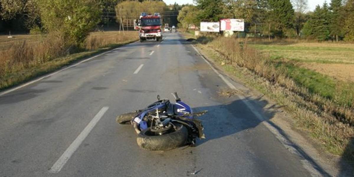 Motocyklista mal pri Kolte smrteľnú nehodu