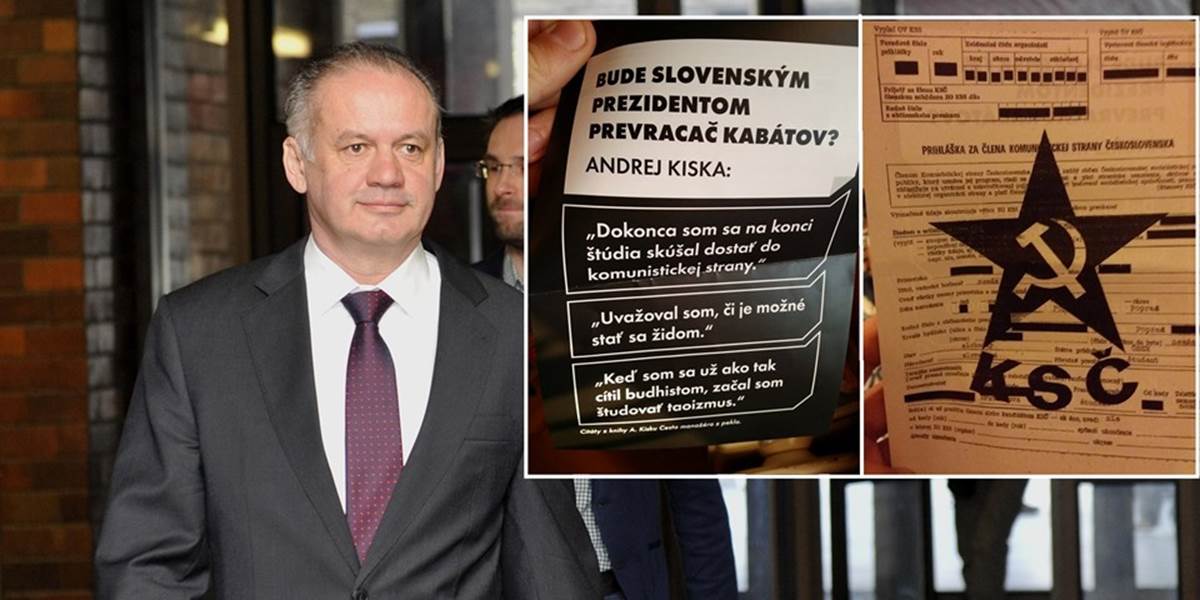 Pred druhým kolom prezidentských volieb sa objavili ďalšie anti-Kiskovské letáky!