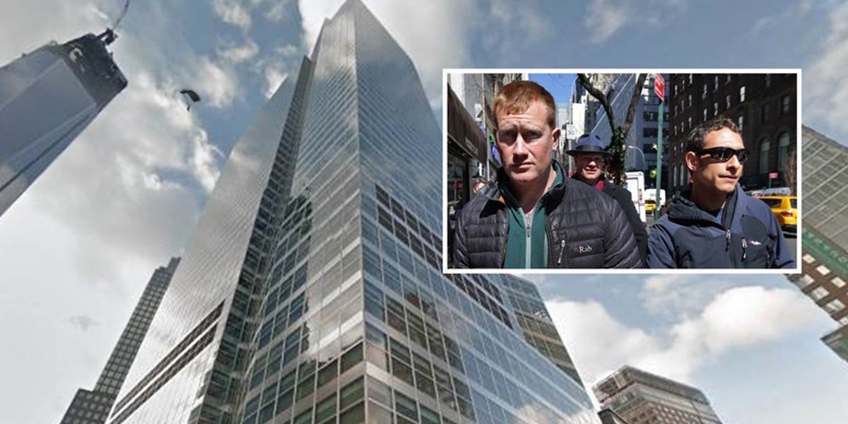 V prípade parašutistického zoskoku z WTC obvinili štyroch ľudí