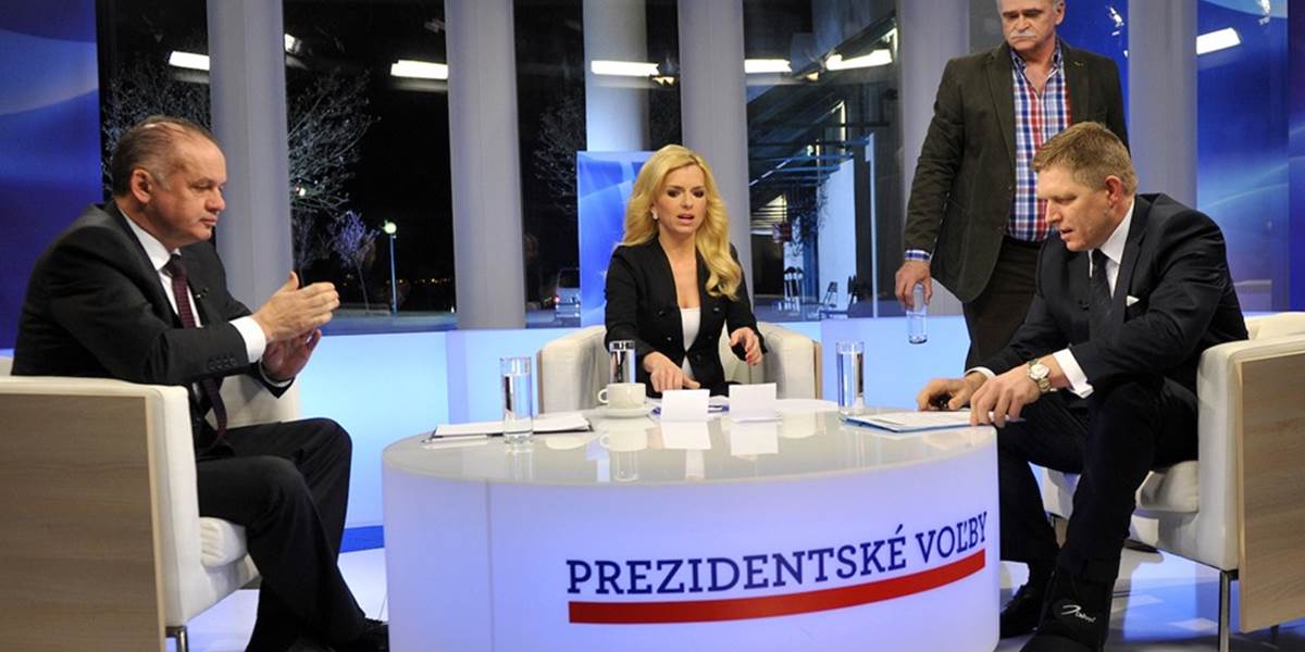 Prezidentský duel: Kandidáti sa nezhodli na otázkach nadstraníckosti a financovania kampaní