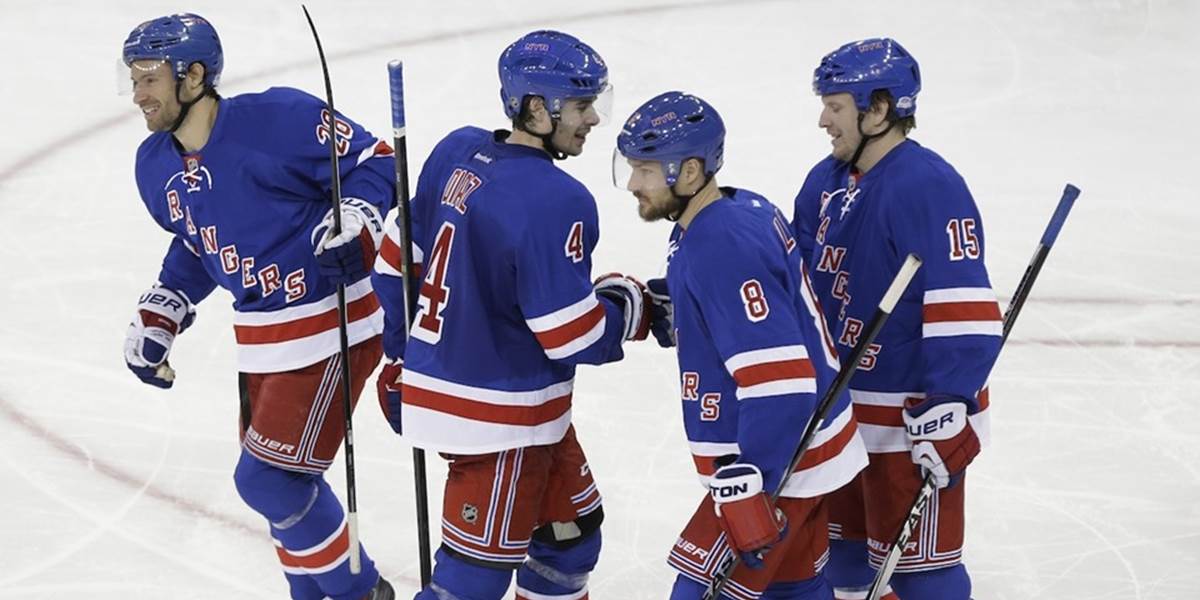 NHL: NY Rangers opäť víťazne, Vancover uspel v Minnesote