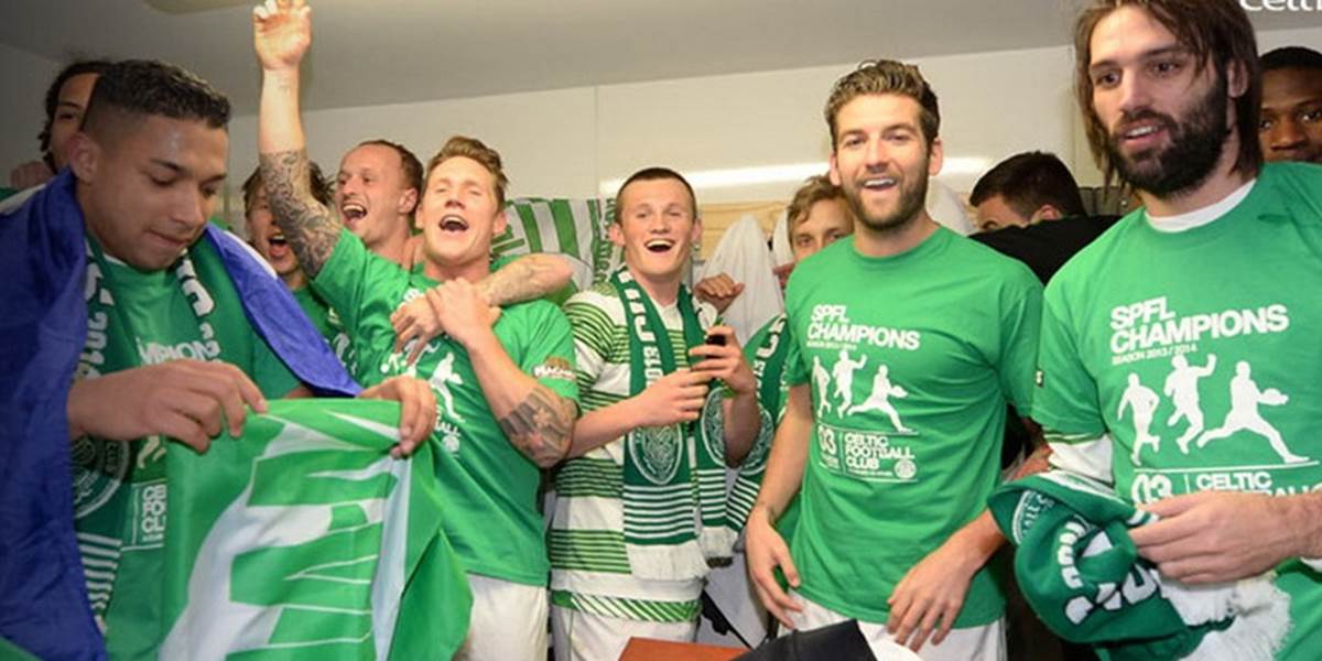 Celtic oslávil tretí ligový titul v sérii a 45. celkovo