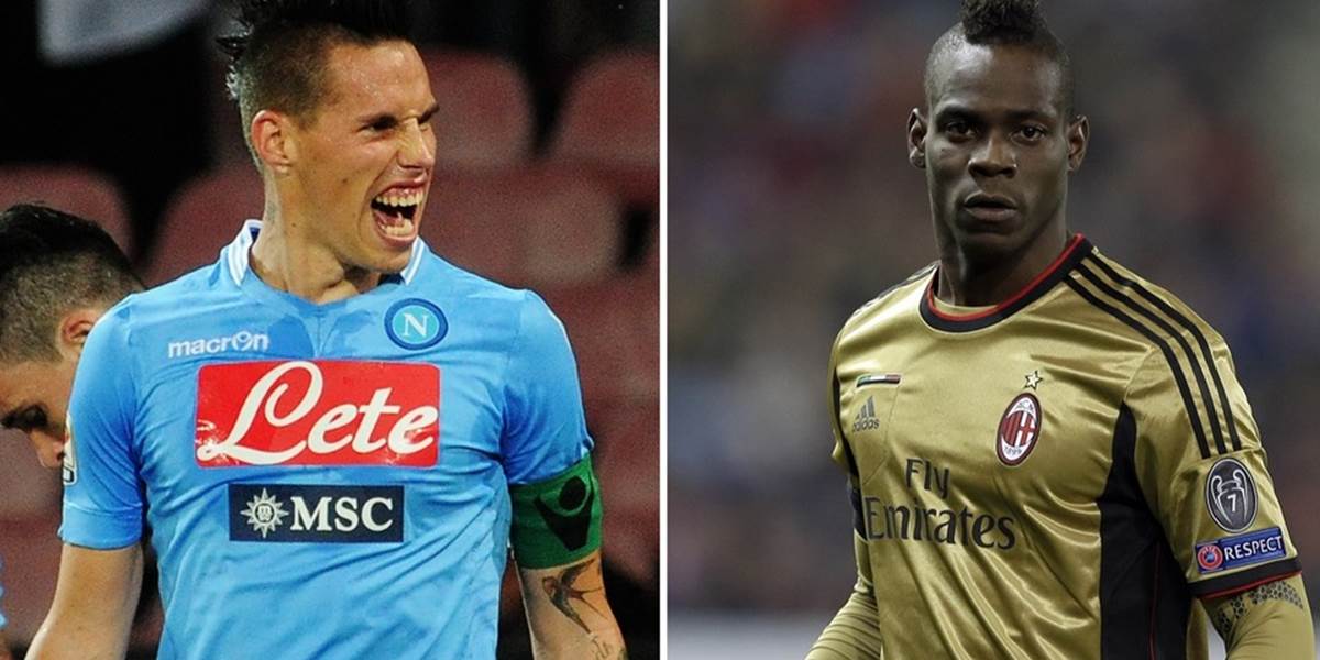 Prestupové špekulácie v Taliansku: Hamšík do AC Miláno za Balotelliho