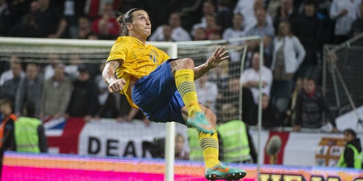 Ibrahimovičov akrobatický gól proti Anglicku aj na poštovej známke