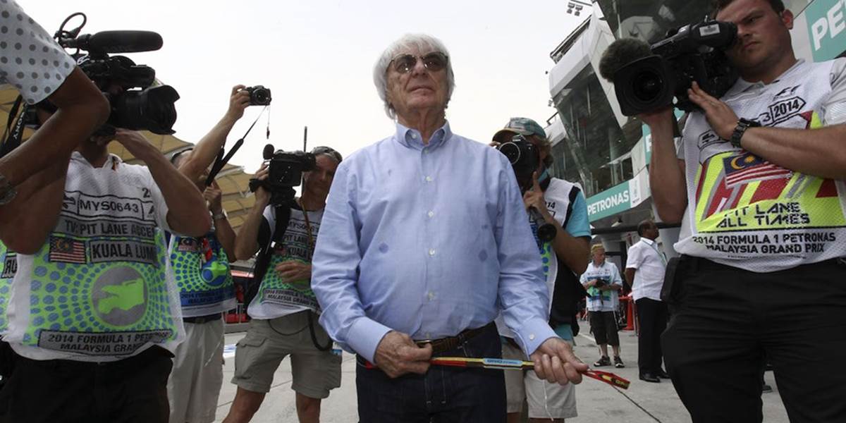 F1: Ecclestone poľavil z kritiky nových motorov