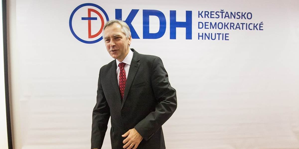 KDH: Gašparovič by už mal prijímať iba nevyhnutné rozhodnutia