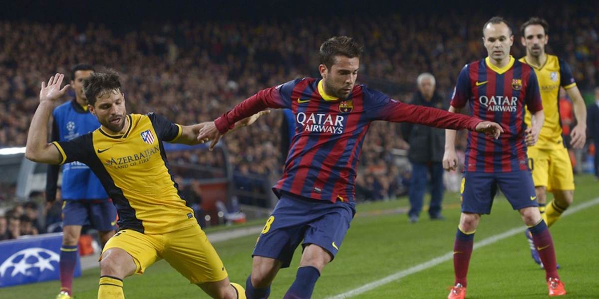 LM: Barca s Atléticom nerozhodne, Camp Nou šokoval Diegov gól