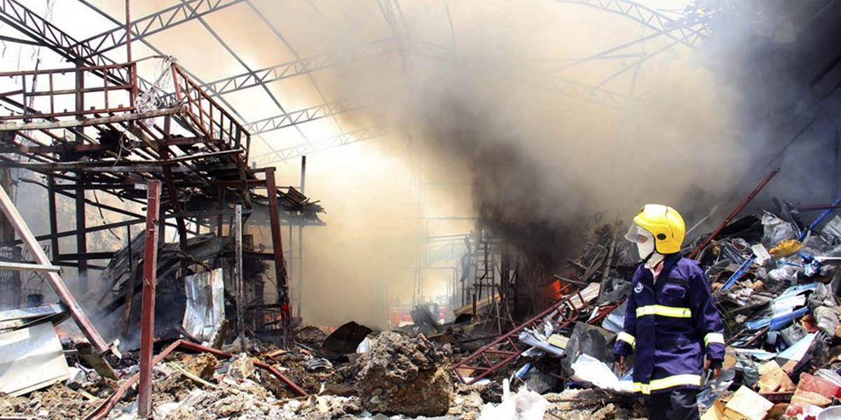 Peklo v Bangkoku: Vybuchla bomba z druhej svetovej vojny, zahynulo osem ľudí