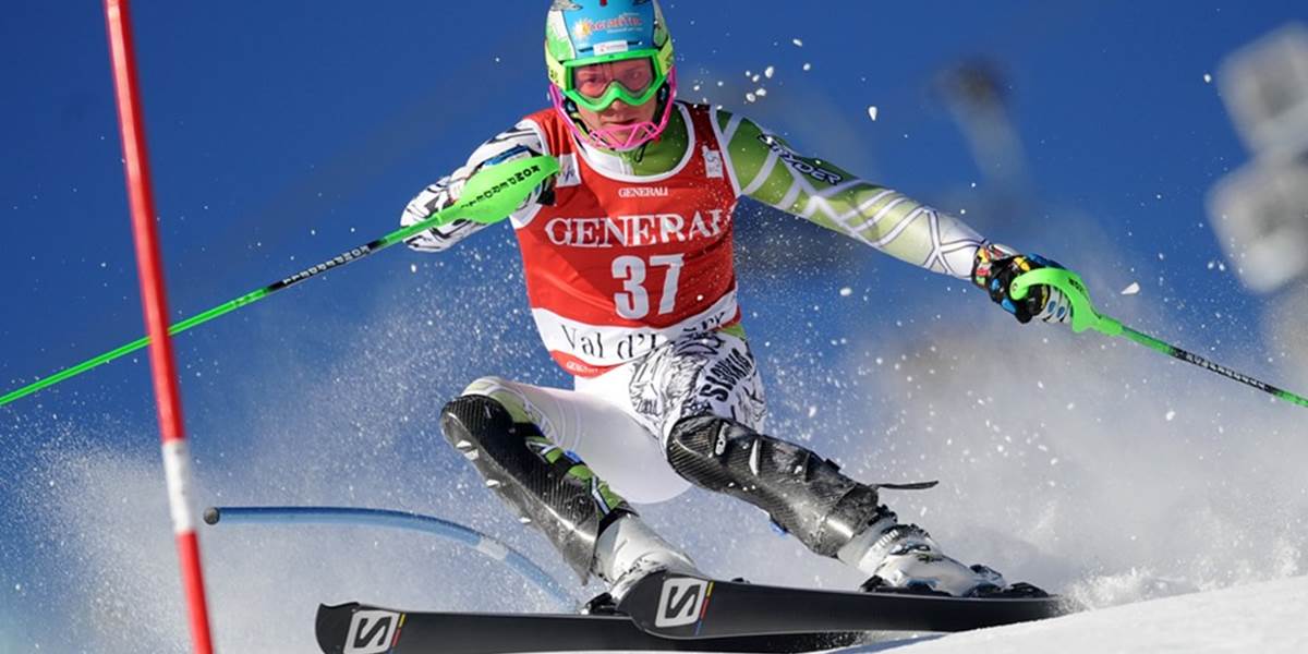 Adam Žampa šiesty v slalome v Rusku